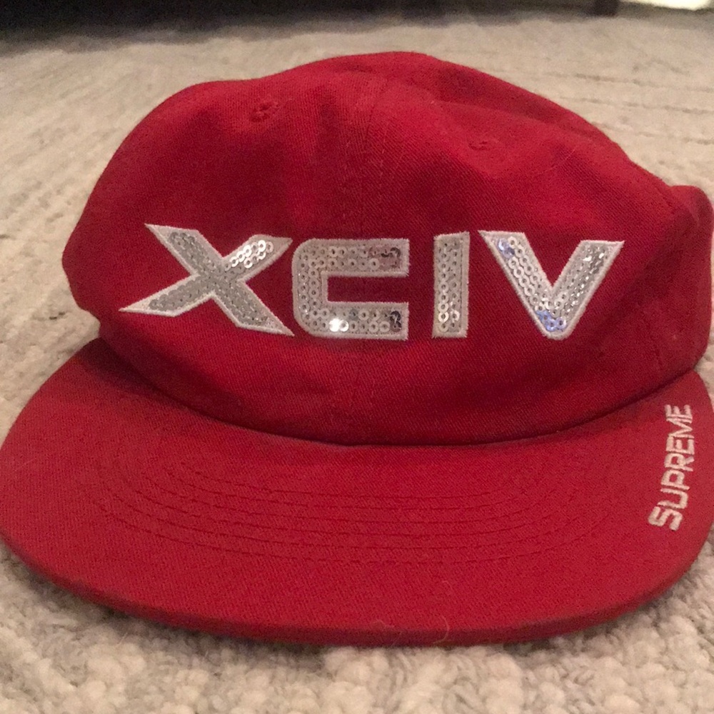 Authentic XCIV 6-PANEL SUPREME HAT.